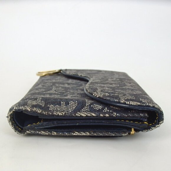 Authentic Christian Dior Tri-fold wallet leather [Used] - Picture 4 of 6